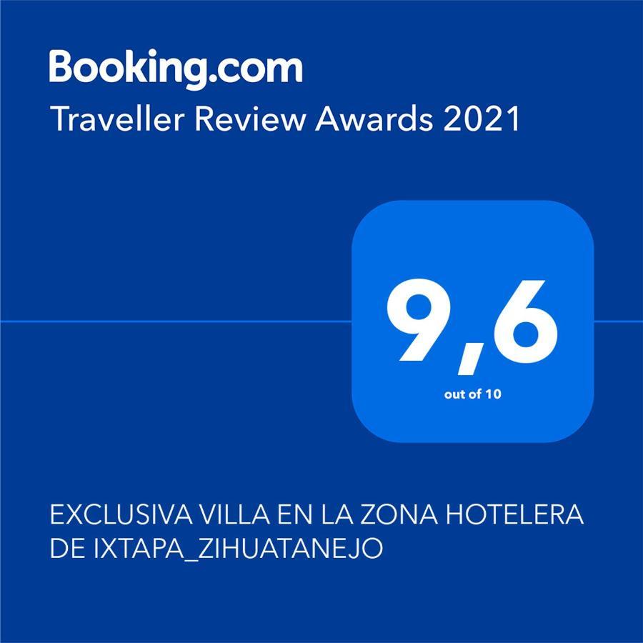 Exclusiva Villa En La Zona Hotelera De Ixtapa_Zihuatanejo Икстапа Экстерьер фото